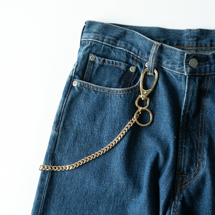 まもるアルマーニジーンズ　ウォレットチェーン AZUL BY MOUSSY（アズールバイマウジー） チャーム アンカーウォレット