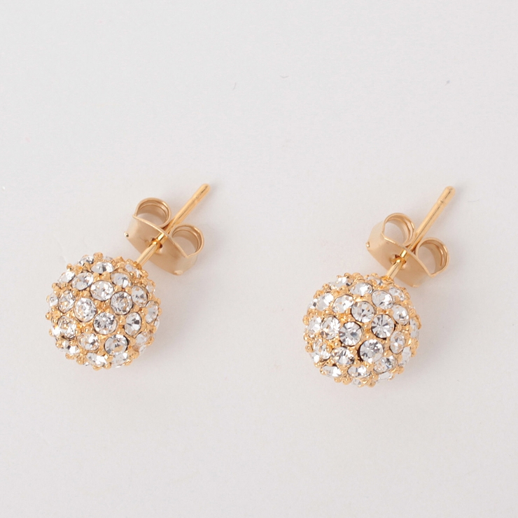 ラインストーン ミラーボールピアス 結婚式 品番 Zy Girl ガール のレディースファッション通販 Shoplist ショップリスト