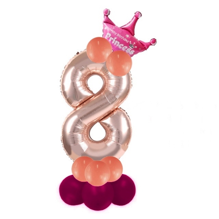 BIRTHDAY 数字バルーンセット 6783 | Amiyo | 詳細画像10 