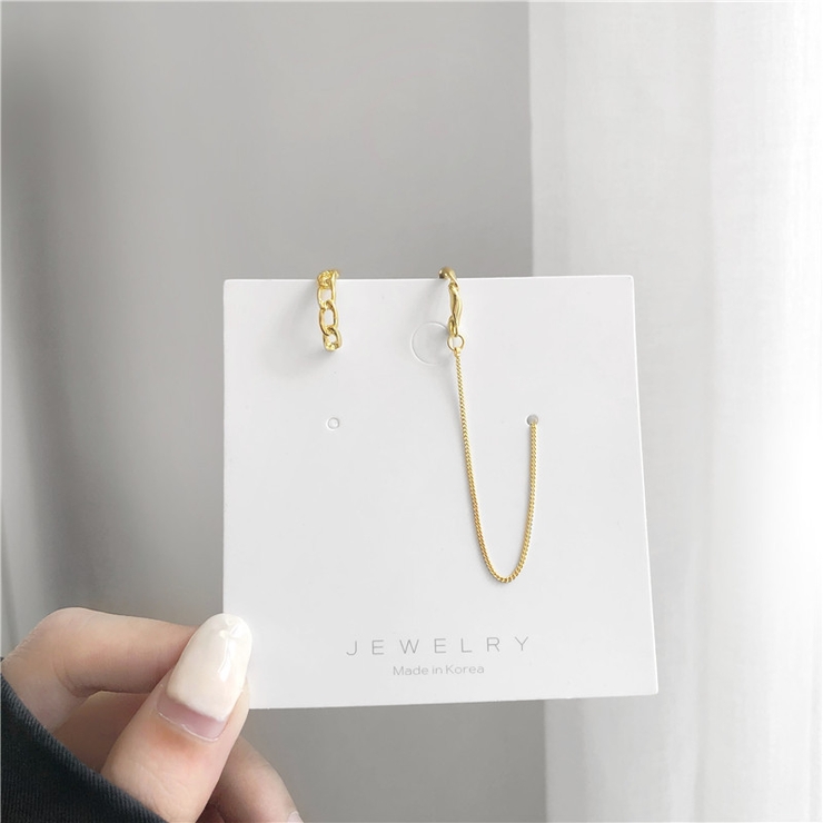 ツイスト・チェーンモチーフダブルイヤーカフピアス 10053 | G&L Style | 詳細画像4 