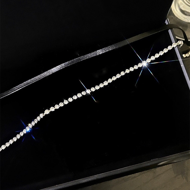 フェイクレザー×ストーン 2連ネックレス 10364 | G&L Style | 詳細画像5 