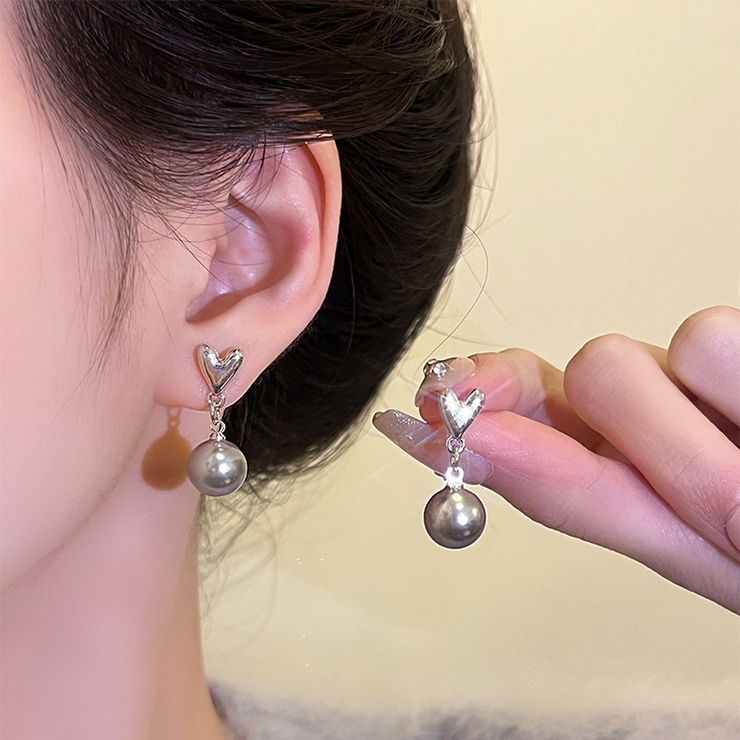 ハートモチーフパールピアス 10365 | G&L Style | 詳細画像1 