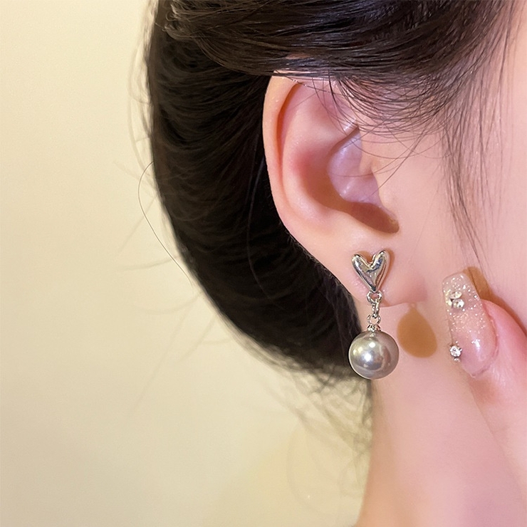ハートモチーフパールピアス 10365 | G&L Style | 詳細画像2 