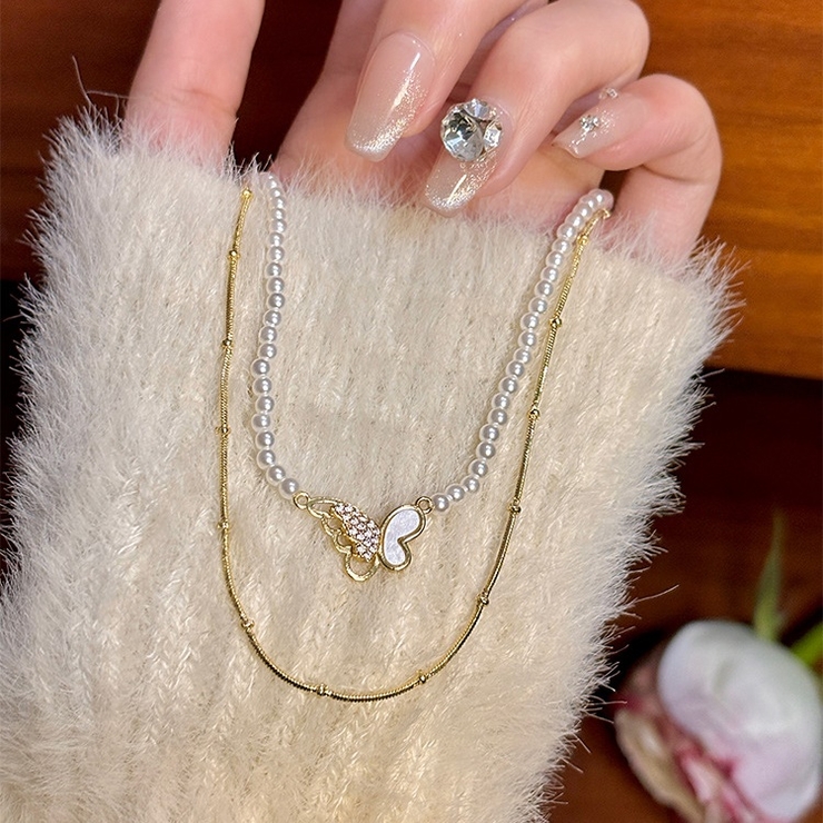 バタフライモチーフ 2連ネックレス 10367 | G&L Style | 詳細画像3 