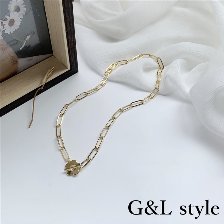 マンテルデザイン フラワーモチーフネックレス 8408 品番 Xb G L Style ジーアンドエルスタイル のレディースファッション通販 Shoplist ショップリスト
