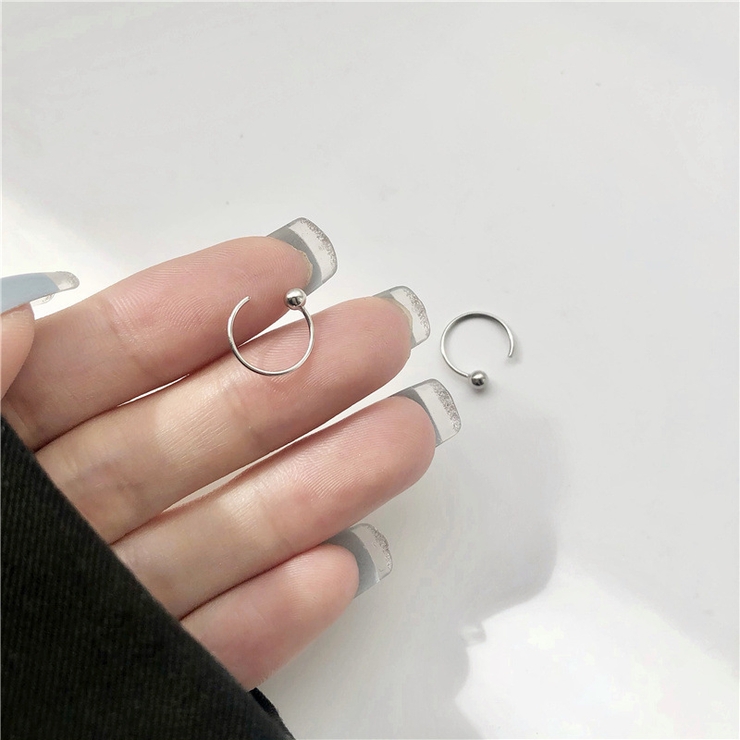 シルバー　フープピアス ADPOSION ピアス シルバー925 14mmフープピアス / 16mmフープピアス