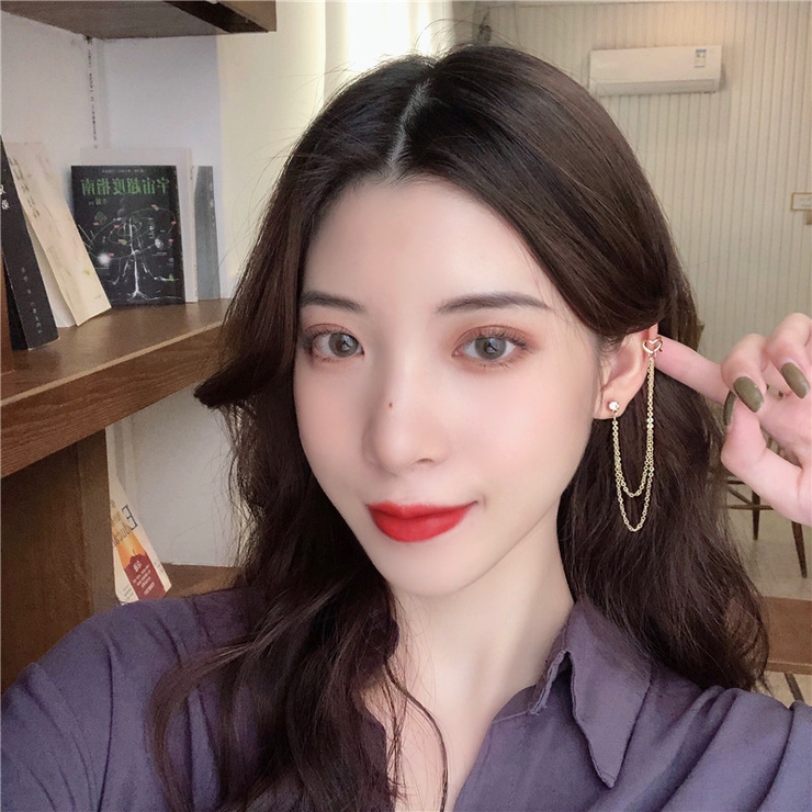 [MAMA CASAR] Grip G2 graffiti serial s earrings ★ 人気 ★ Grandfather Clock and Mouse Earrings Jewelry