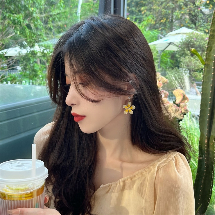 フラワーモチーフストーンピアス 9532 | G&L Style | 詳細画像6 