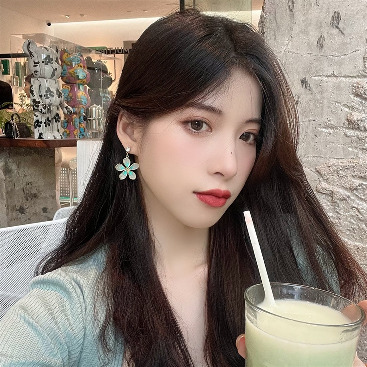 フラワーモチーフストーンピアス 9532 | G&L Style | 詳細画像3 