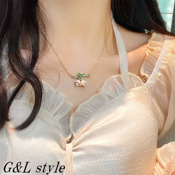 フラワーモチーフネックレス 9536 | G&L Style | 詳細画像1 