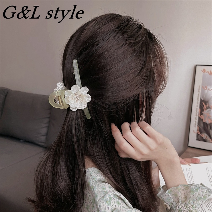 フラワーモチーフヘアクリップ 9701 | G&L Style | 詳細画像1 