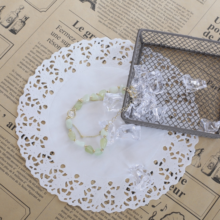 カラーストーン2連ブレスレット 9708 | G&L Style | 詳細画像2 