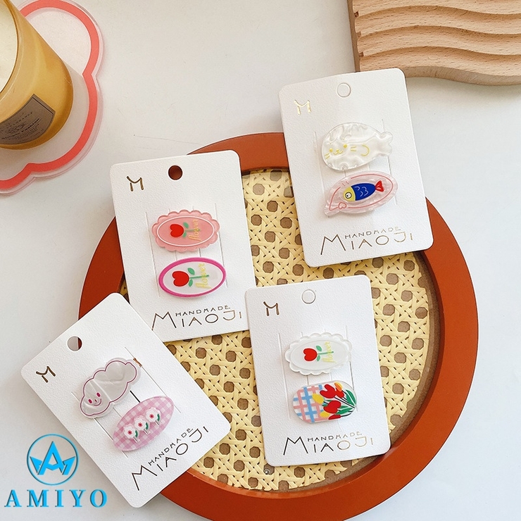 モチーフヘアクリップセット 9713 | Amiyo | 詳細画像1 