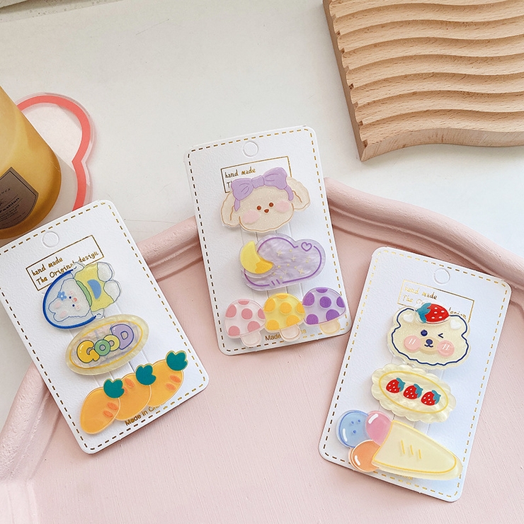 モチーフヘアピン3点セット 9714 | Amiyo | 詳細画像3 