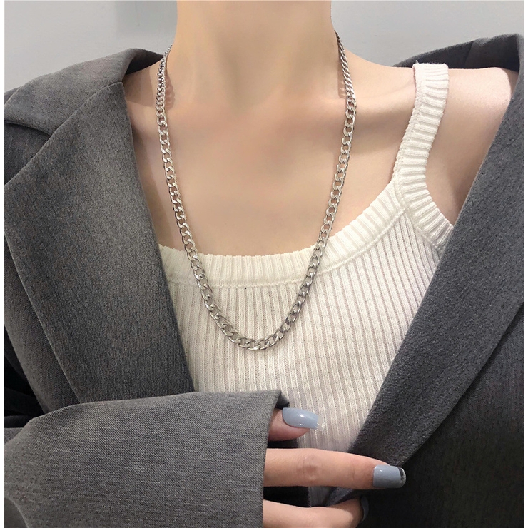 シルバーチェーンネックレス 9846[品番：XB000010154]｜G&L