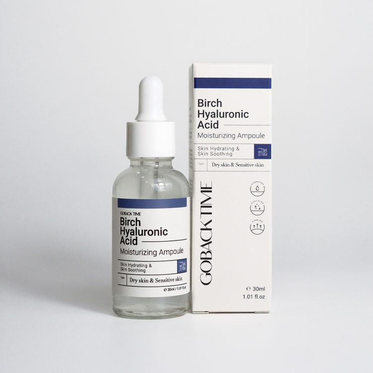 バーチ＆ヒアルロン モイスチャー アンプル 30ml 韓国コスメ | GOBACKTIME | 詳細画像1 