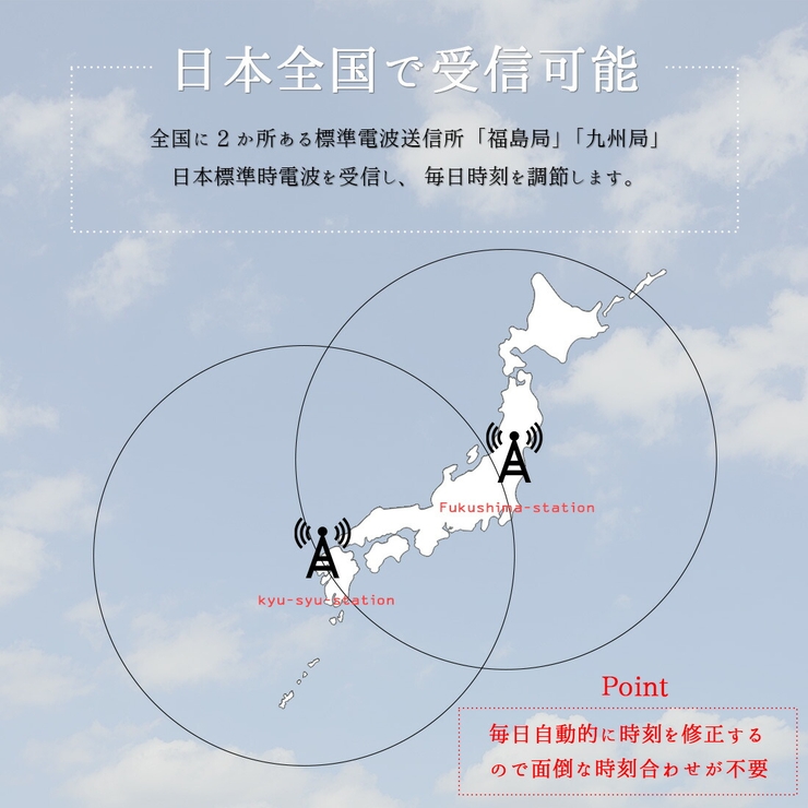 電波時計 デジタル時計 3D | GOLWIS | 詳細画像5 