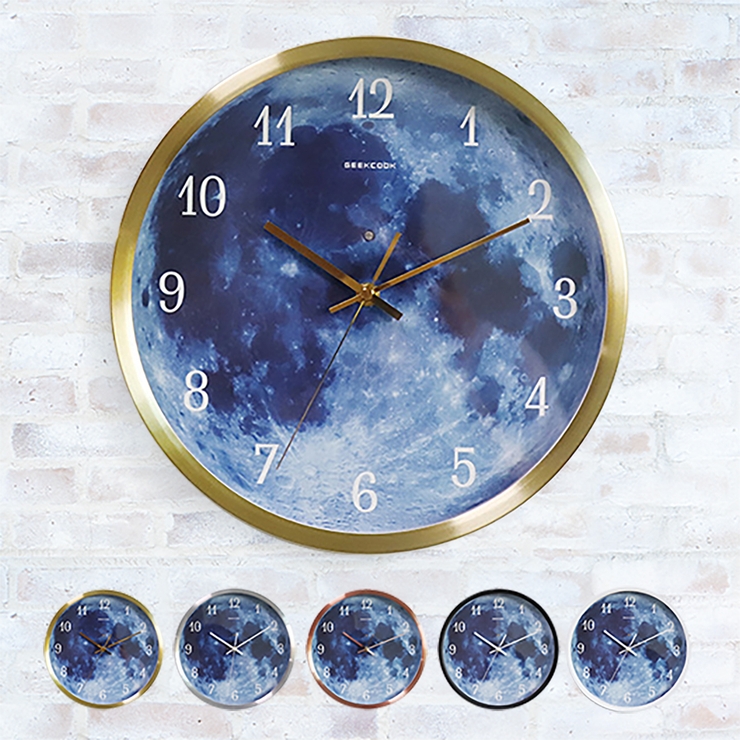 光る 月面 壁掛け時計 | GOLWIS | 詳細画像8 