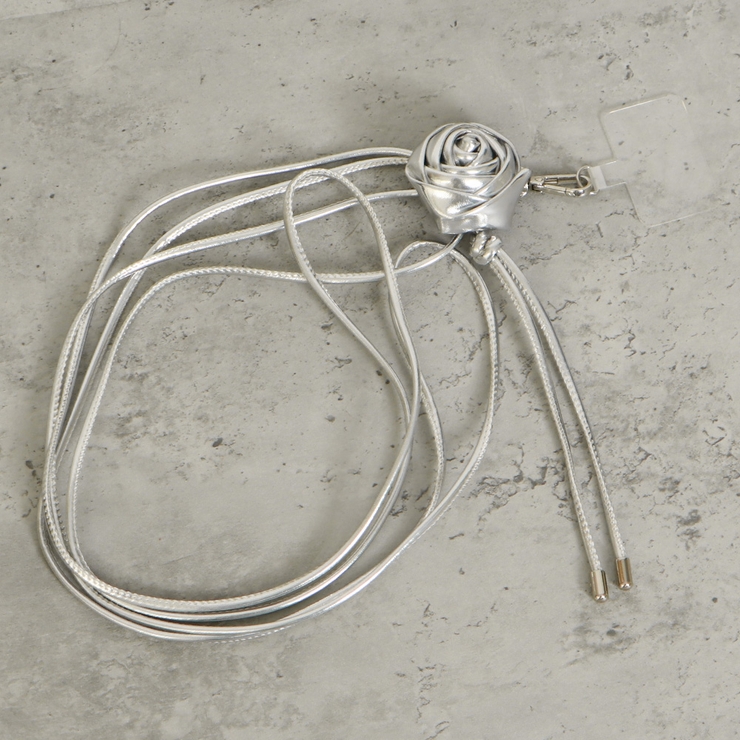 シルバー | ローズコードストラップ | GORGE 