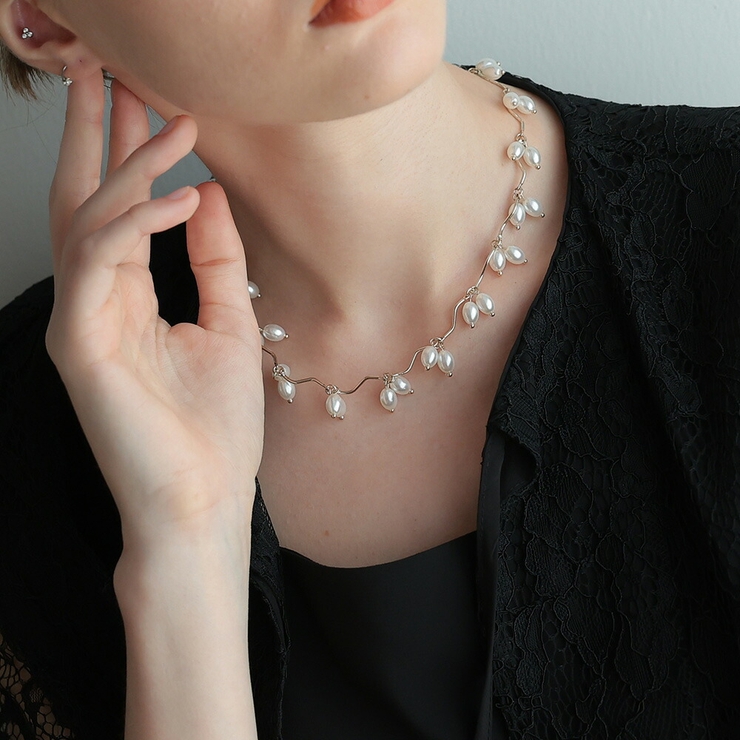 ウェーブパールネックレス haremode ハレモード | epicday | 詳細画像7 