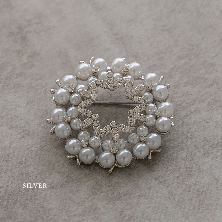 シルバー | ブローチ 六芒星 スター | epicday