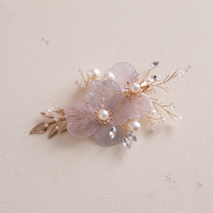 透かし フラワー ヘアクリップ | epicday | 詳細画像2 