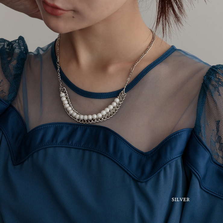 シルバー | ネックレス パール コットンパール | epicday