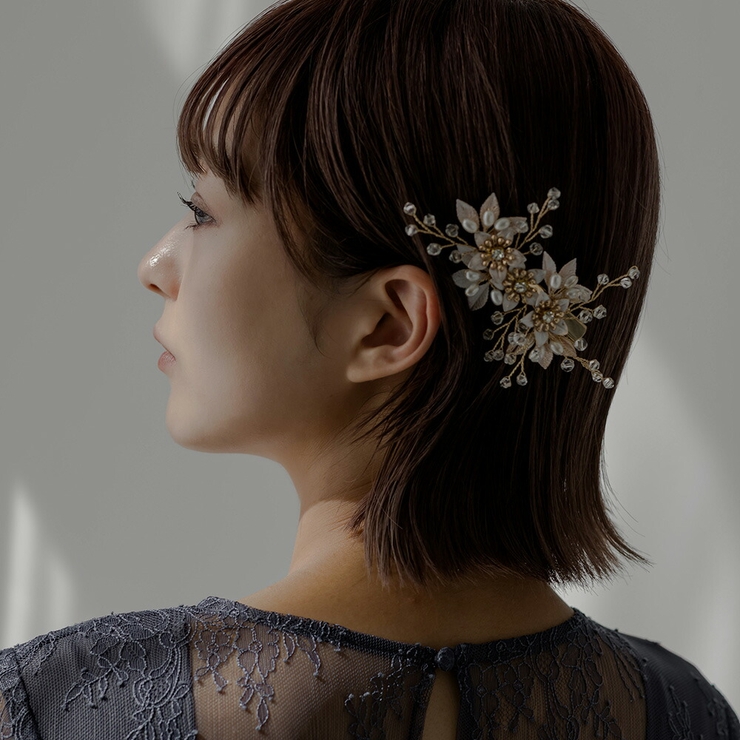 ヘアアクセサリー 結婚式 クリップ | epicday | 詳細画像12 