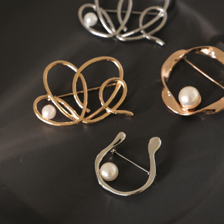 ブローチ ニュアンス ライン | epicday | 詳細画像2 