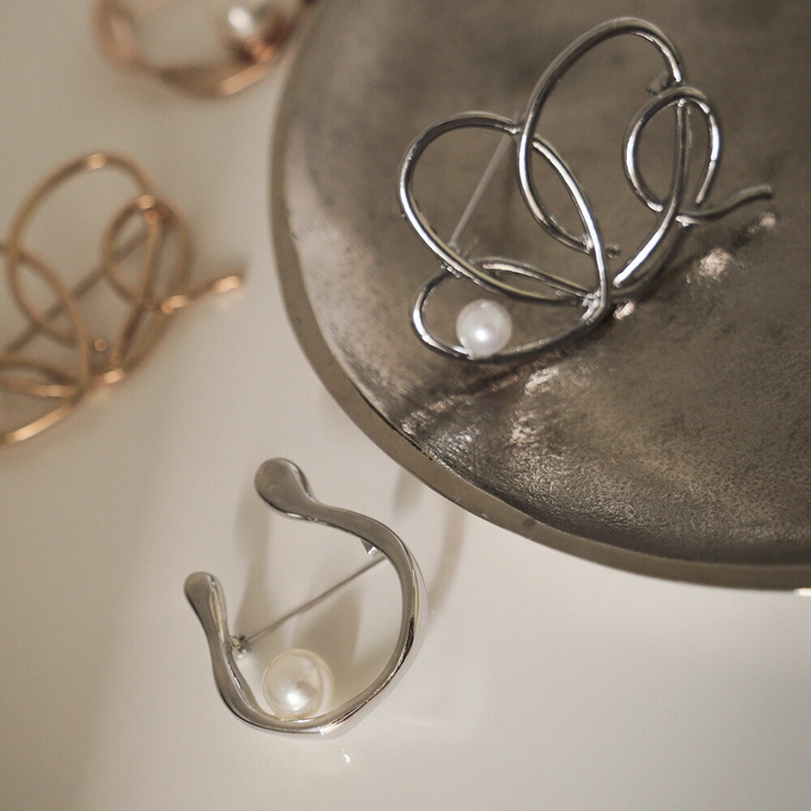 ブローチ ニュアンス ライン | epicday | 詳細画像5 