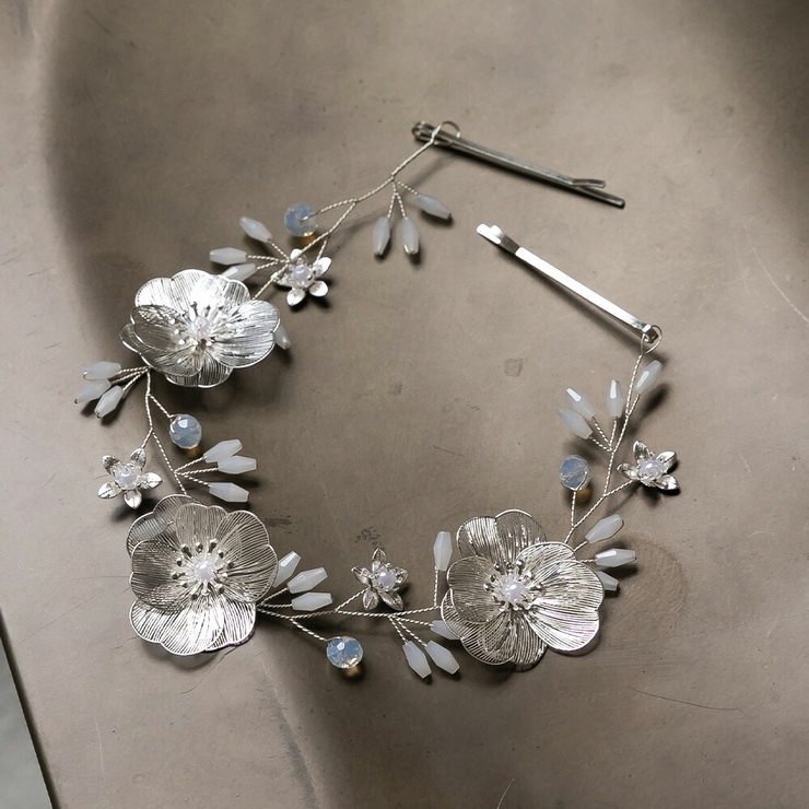 ヘアアクセサリー 結婚式 ビーズ | epicday | 詳細画像4 