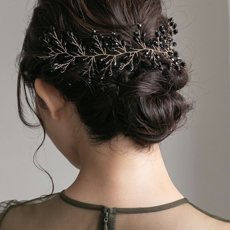 カスミソウクリスタルヘッドドレス ヘアアクセサリー ヘアアクセ | epicday | 詳細画像17 