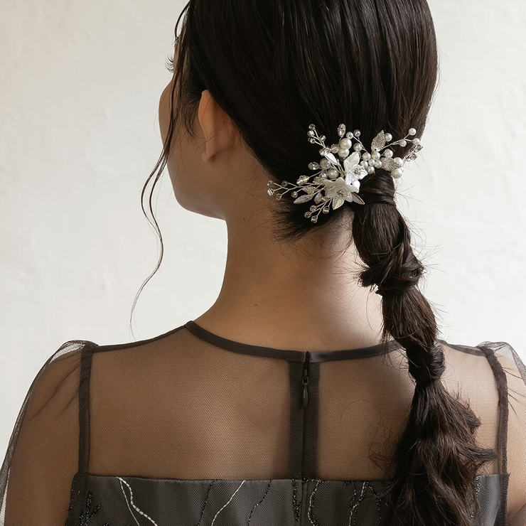 エレガントフラワーUピン5点セット ヘアアクセサリー ヘアアクセ | epicday | 詳細画像6 