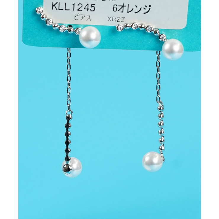 チェーンパールピアス | GROOVY STORE | 詳細画像1 