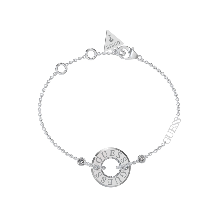 スーパーセール タイムセール 時間 GUESS] GUESS LOGO ROUND BRACELET YG[品番：GUEW0009596 アクセサリー