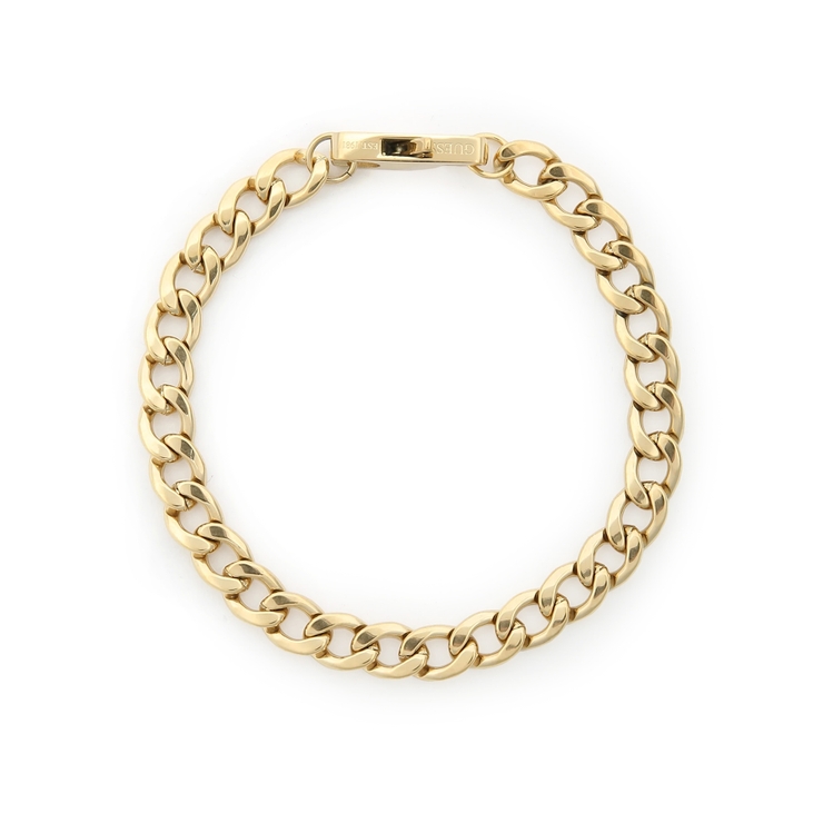 YG】[GUESS] MY CHAINS Grumetta 8ｍm Bracelet[品番：GUEW0008881