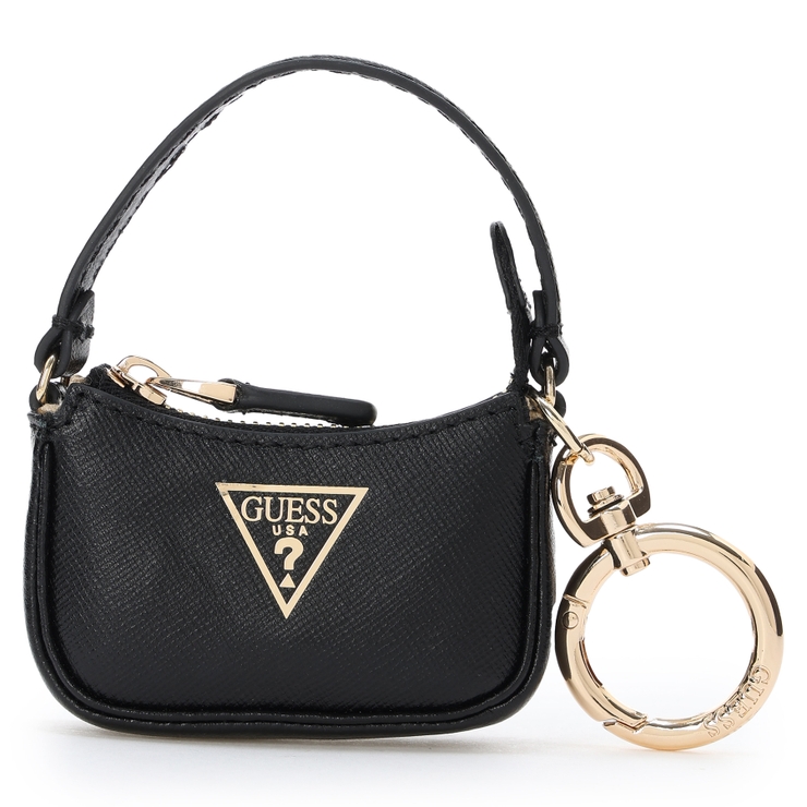 新品未使用】GUESS ブラック ショルダーバッグ ポーチ付き