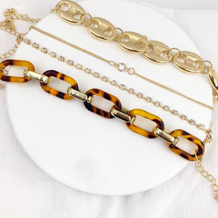 4本セット ブレスレット チェーン | gulamu jewelry  | 詳細画像7 