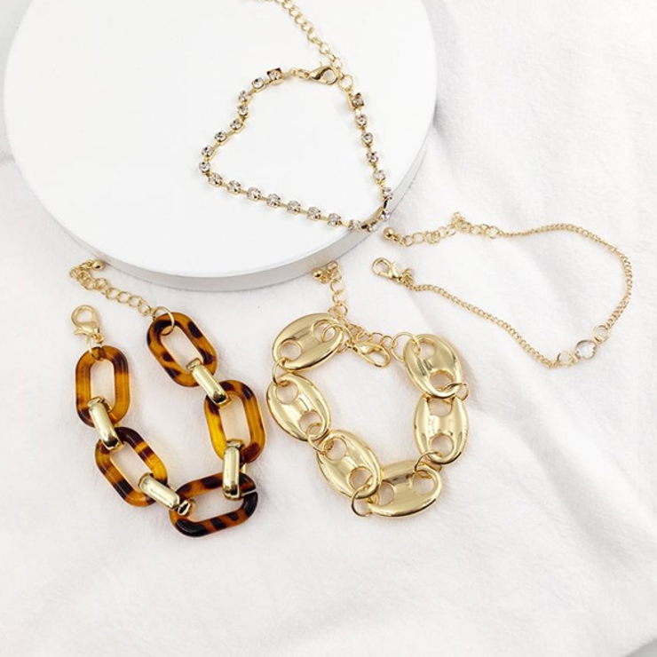 4本セット ブレスレット チェーン | gulamu jewelry  | 詳細画像9 
