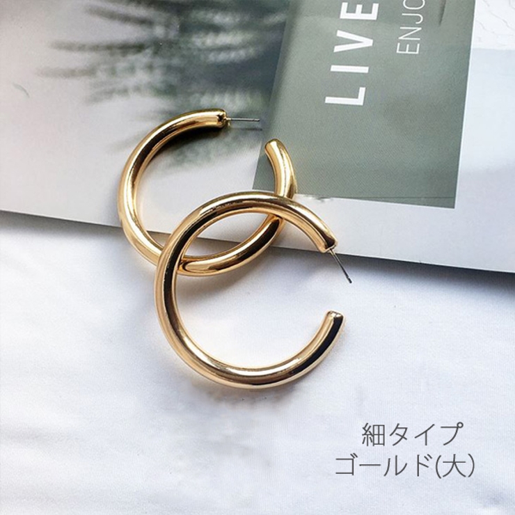 2タイプ フープピアス カジュアル | gulamu jewelry  | 詳細画像20 