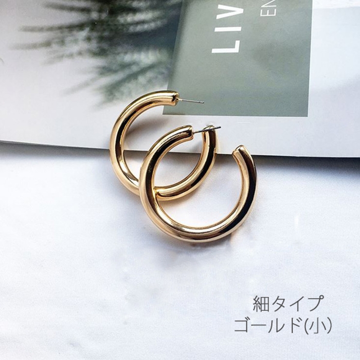 2タイプ フープピアス カジュアル | gulamu jewelry  | 詳細画像22 