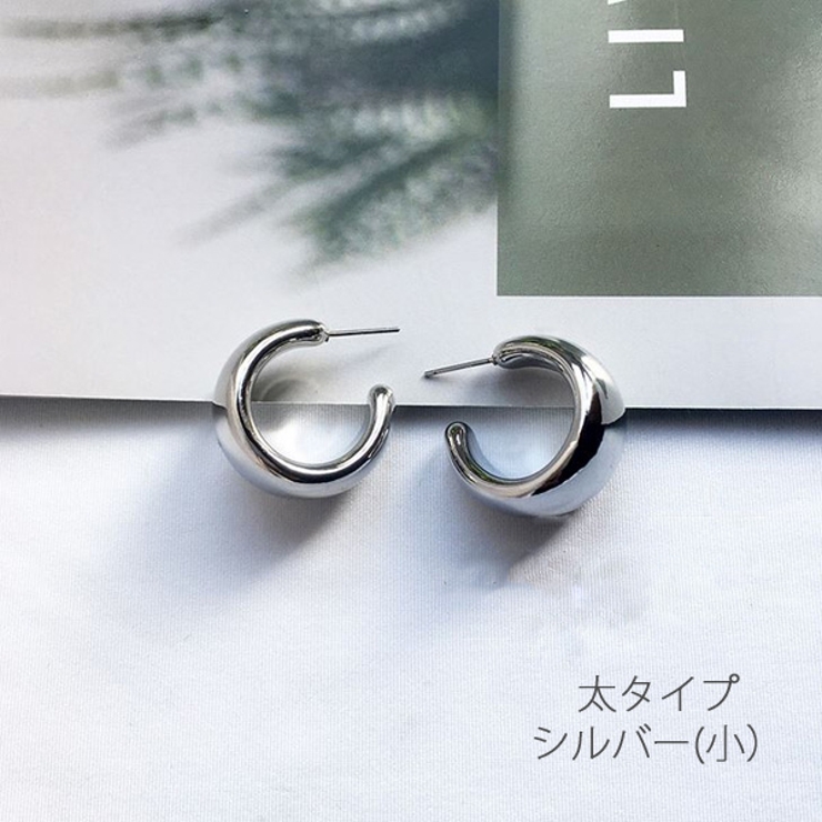 2タイプ フープピアス カジュアル | gulamu jewelry  | 詳細画像27 