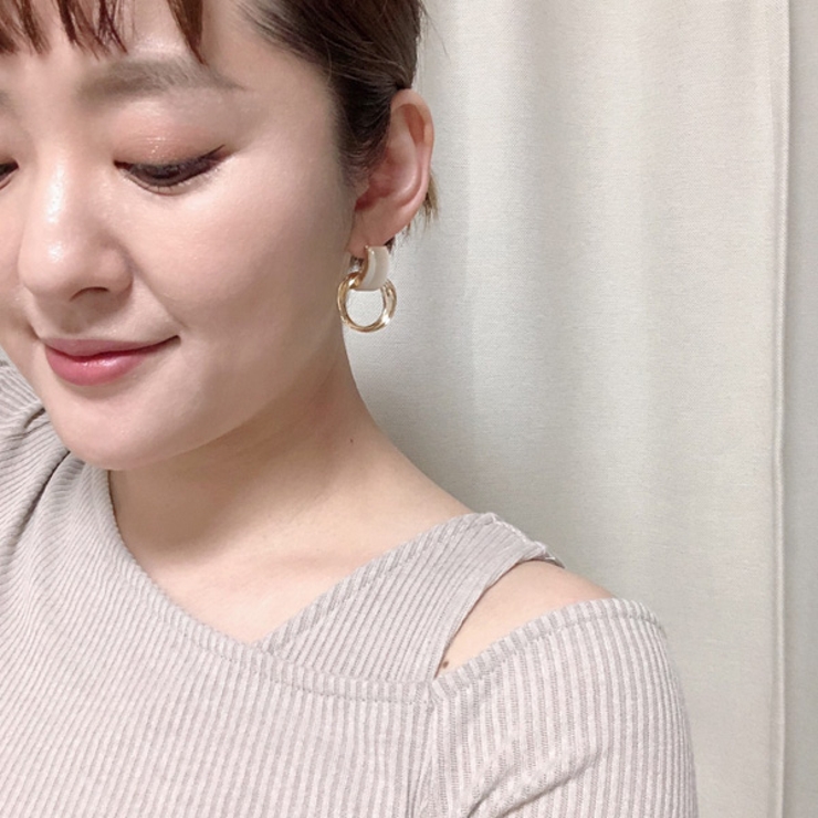 キャッツアイ 2連リング ゴールド | gulamu jewelry  | 詳細画像2 