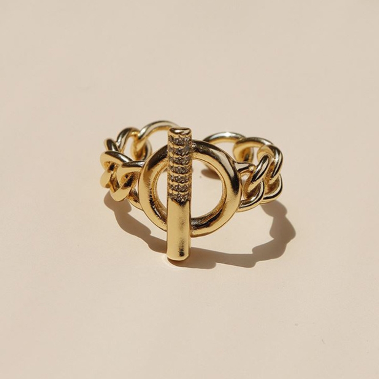 ラインストーン ゴールド チェーン | gulamu jewelry  | 詳細画像4 
