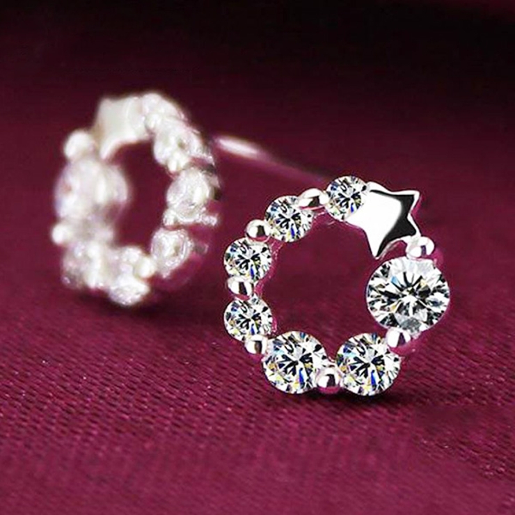 ピアス レディース 豪華14粒 | gulamu jewelry  | 詳細画像1 