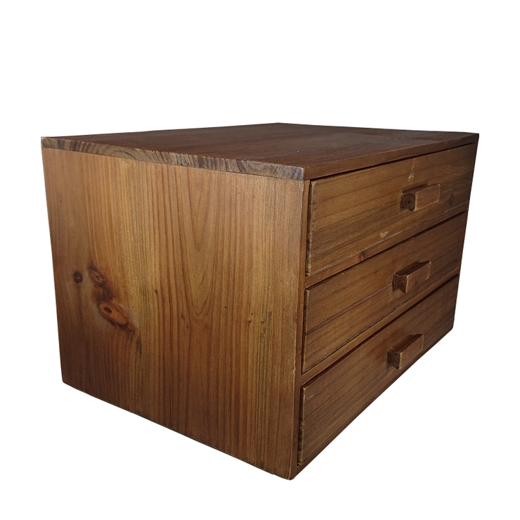 ウッド製小物収納チェスト 【ドゥー・チェスト・L】 | HABITER | 詳細画像3 