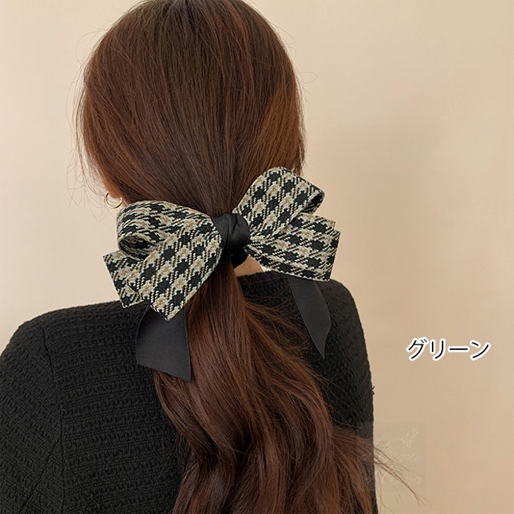バナナクリップ チェック柄 ヘアクリップ[品番：HNAW0002625]｜HANAHANA（ハナハナ）のレディースファッション 通販｜SHOPLIST（ショップリスト）