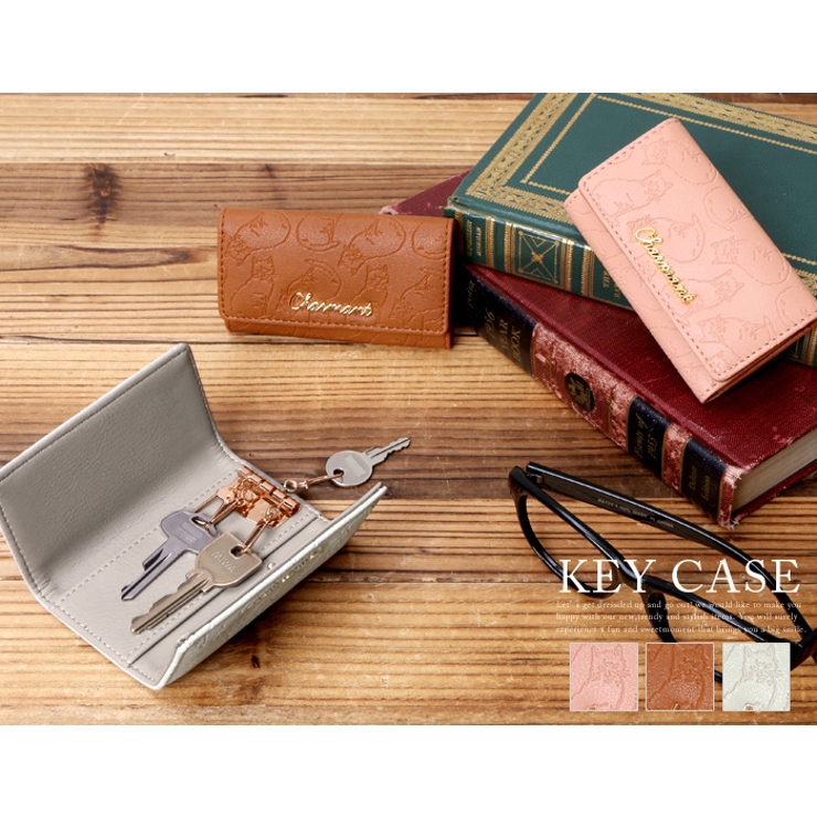 レディなおすましネコが可愛い 猫柄 4連キーケース 品番 Hpxw Happy急便 By Verita Jp ハッピーキュウビン のレディースファッション通販 Shoplist ショップリスト