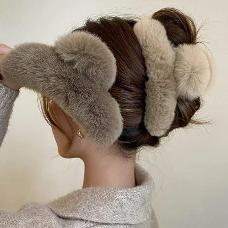 ファーヘアクリップ | c h é m e