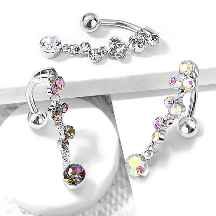 ヘソピアス カスケードジュエル トップダウン | ピアス専門店HOMESLICEPRODUCTIONS | 詳細画像9 